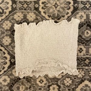 White tube top one size fits all